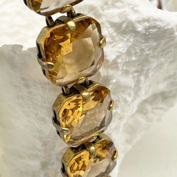 J. Crew Faceted Crystal Vintage Bracelet - Picture 12 of 12